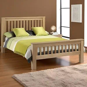 Wood King Bed